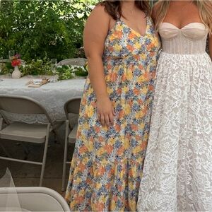 Abercrombie & Fitch Floral Maxi Dress